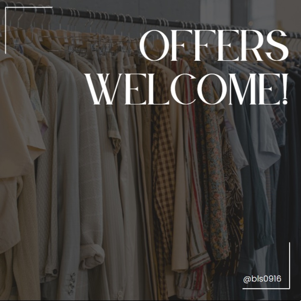 Offers welcome!